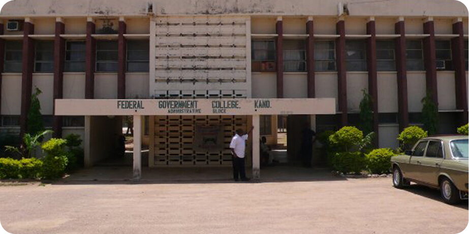 The main administrative building of Federal Government College Kano